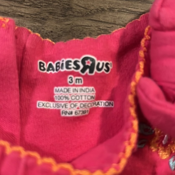 Babies R Us Pink One Piece Size 3 months - Picture 2 of 3